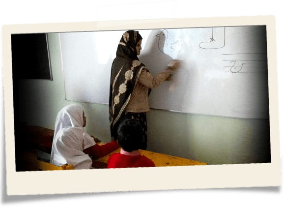 Classroom at the Qalam School